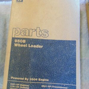 Caterpillar 950B Wheel loader Parts Manual 22Z1 31R1