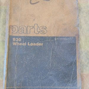 Caterpillar 930 Wheel Loader Parts Manual 41K1 to 41K3207