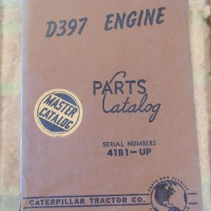 Caterpillar D397 Engine Parts Manual 41B1