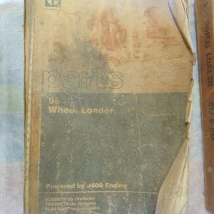 Caterpillar 980C Wheel Loader Parts Manual 63X6575