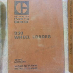 Caterpillar 950 Wheel Loader Parts Manual 81J5411 to 84J7845 31K1201 to 31K1485