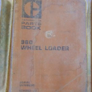 Caterpillar 980 Wheel Loader Parts Manual 42H863