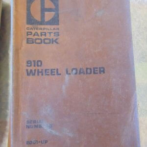 Caterpillar 910 Wheel Loader Parts Manual 80U1