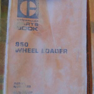 Caterpillar 950 Wheel Loader Parts Manual 81J5411 31K1201