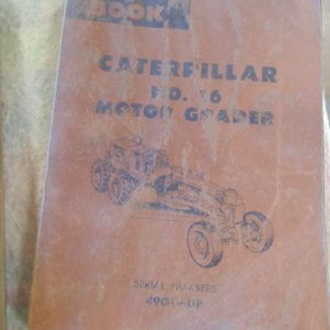 Caterpillar 16 Motor Grader Parts Manual 49G1