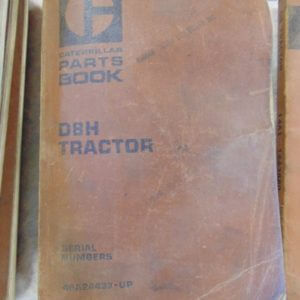 Caterpillar D8H Tractor Parts Manual 46A24433
