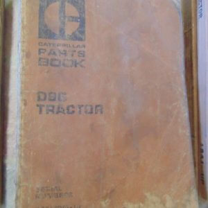 Caterpillar D9G Tractor Parts Manual 66A12016