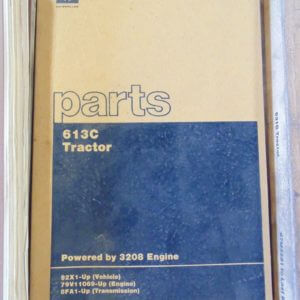 Caterpillar 613C Tractor Parts Manual 92X1