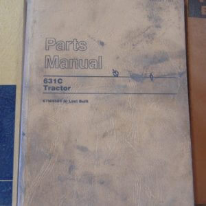 Caterpillar 631C Tractor Parts Manual 67M4581 to last built