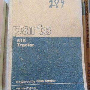 Caterpillar 615 Tractor Parts Manual 46Z1
