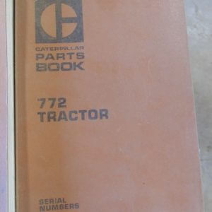 Caterpillar 772 Tractor Parts Manual 11S1