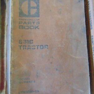 Caterpillar 631C Tractor Parts Manual 67M4581