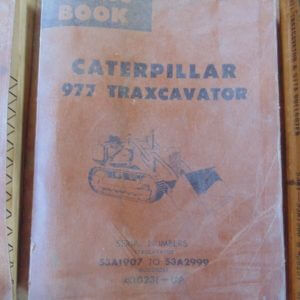 Caterpillar 977 Traxcavator Parts Manual 53A1907 to 53A2999 43D231