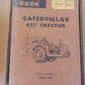 Caterpillar 657 Tractor Parts Manual 31G1
