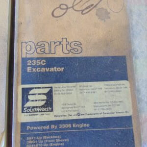 Caterpillar 235C Excavator Parts Manual 5AF1