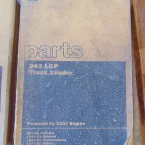 Caterpillar 943 LGP Track Loader Parts Manual 4Z1