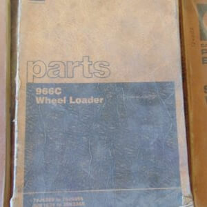 Caterpillar 966C Wheel Loader Parts Manual 76J6389 30K1625