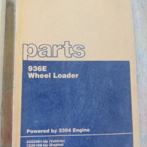 Caterpillar 936E Wheel Loader Parts Manual 33Z3091