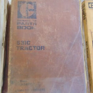 Caterpillar 631C Tractor Parts Manual 67M1 to 67M4580
