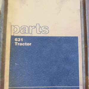 Caterpillar 631 Tractor Parts Manual 13G2176 to 13G3488