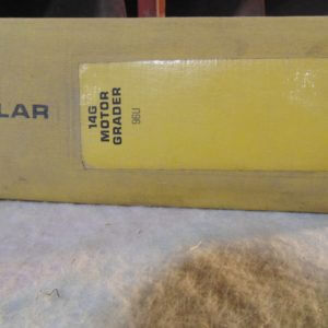 Caterpillar 14G Motor Grader Service Repair Manual 96U