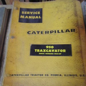 Caterpillar 950 Traxcavator Service Repair Manual 90A1