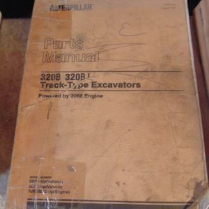 Caterpillar 320B 320BL Track Type Excavator Parts Manual 5BR1