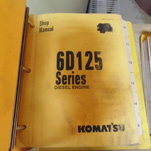 Komatsu 6D125 Diesel Engine Service Repair Manual