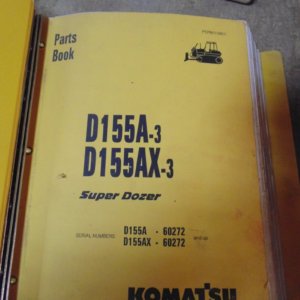 Komatsu D155A AX -3 Super Dozer Bulldozer Parts Manual