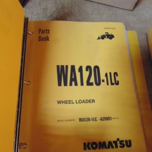 Komatsu WA120-1LC Wheel Loader Parts Manual