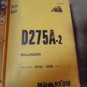 Komatsu D275A-2 Bulldozer Parts Manual 10168