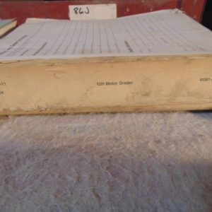 Caterpillar 12H Motor Grader Parts Manual 4XM1