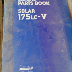 Doosan Solar 175LC-V Excavator Parts Manual