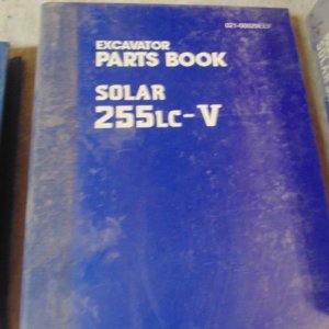 Doosan Solar 255LC-V Excavator Parts Manual