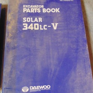 Doosan Daewoo Solar 340LC-V Parts Manual
