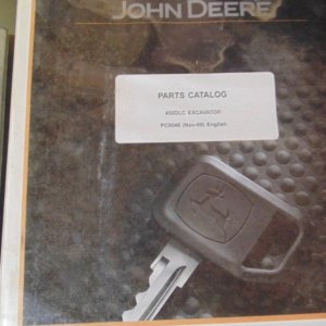 John Deere 450DLC Excavator Parts 2 Book Set