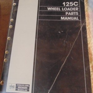 Volvo 125C Wheel Loader Parts Manual