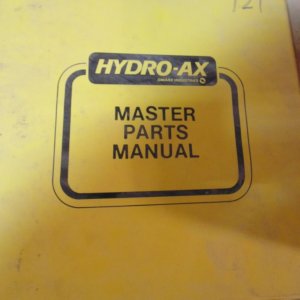 Hydro-Ax 621 Feller Buncher Parts Manual