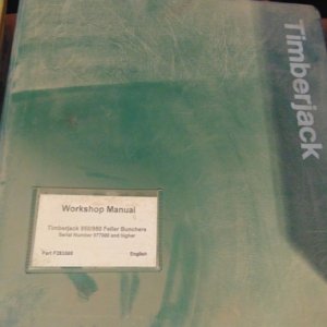 Timberjack 850 950 Feller Buncher Service Repair Manual 977000