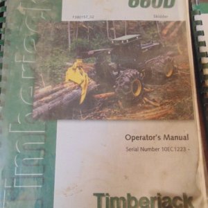 Timberjack 660D Skidder Operator Owner Manual 10EC1223