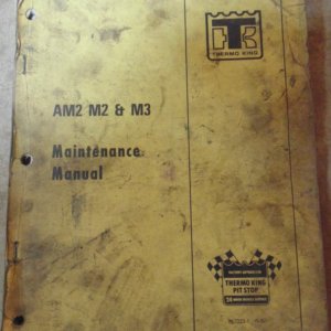 Thermo King AM2 M2 M3 Truck Service Repair Manual