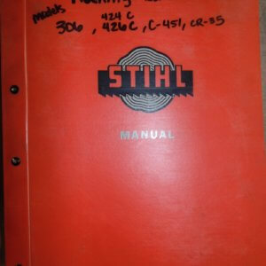 Koehring Bantam 306, 424C, 426C, C-451, CR-35 Service Manual