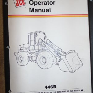 JCB 446B Tool Carrier Operator Manual