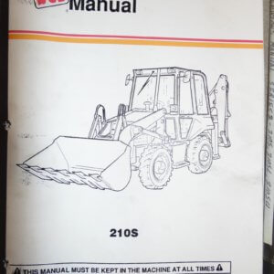 JCB 210S Backhoe Operator Manual