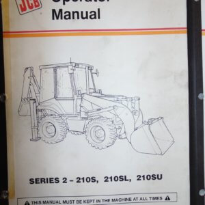 JCB Series 2 Backhoe Operator Manual
