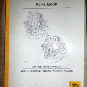 JCB 444 4 Cylinder Engine Parts Manual