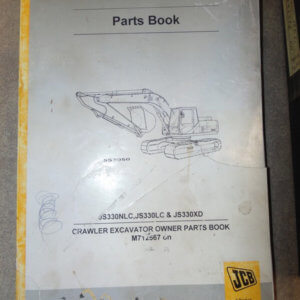 JCB JS330NLC, JS 330LC & JS 330XD Crawler Excavator Parts Manual