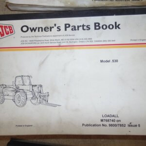 JCB .530 Loadall Parts Manual