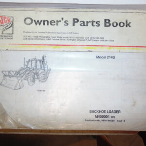 JCB 214S Backhoe Loaders Parts Manual