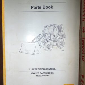 JCB 215 Precision Control Backhoe Loaders Parts Manual